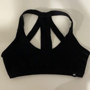 Black Booty by Brabants sports bra